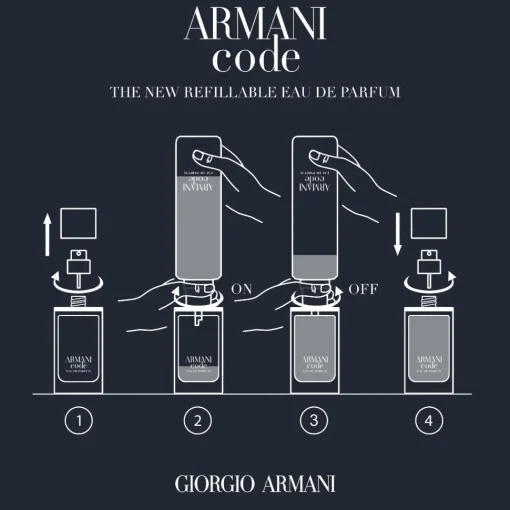 Armani Code Eau de Parfum Refill