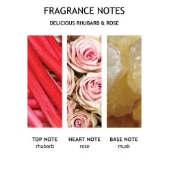 Delicious Rhubarb & Rose Body Lotion