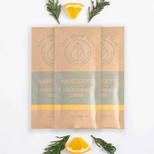 Handseife Pulver - Süße Orange Zeder