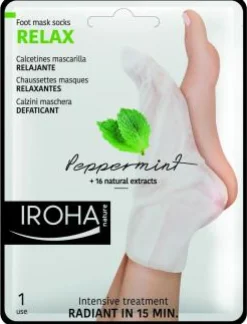 Iroha Fußsöckchenmaske - Peppermint Socks - Relaxing