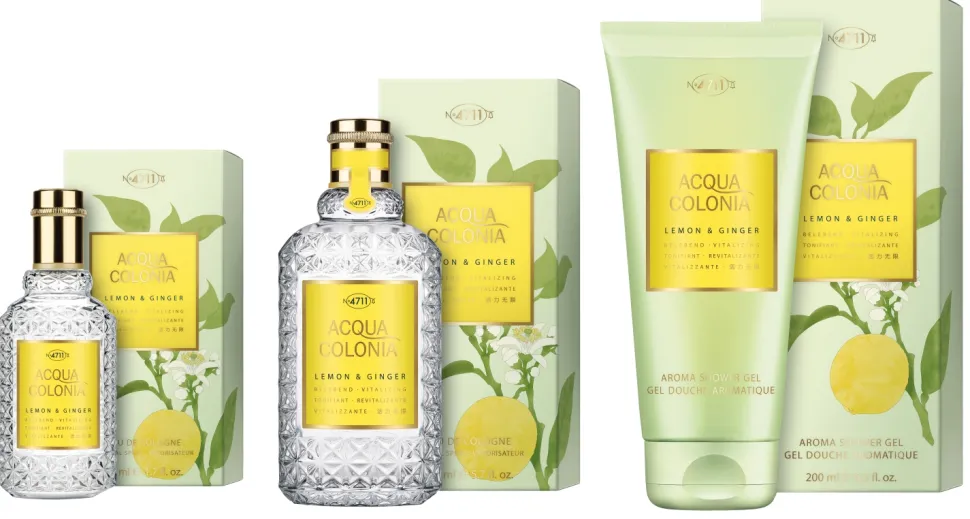 Lemon & Ginger Eau de Cologne