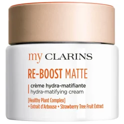 my CLARINS RE-BOOST MATTE hydra-matifying cream - comb. to oily skin