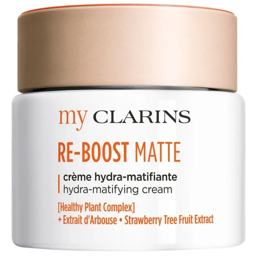 my CLARINS RE-BOOST MATTE hydra-matifying cream - comb. to oily skin