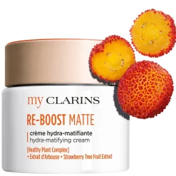 my CLARINS RE-BOOST MATTE hydra-matifying cream - comb. to oily skin