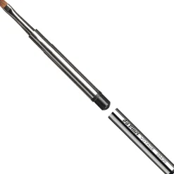 Reisepinsel / Lippenpinsel oval, einziehbar (Naturhaar)