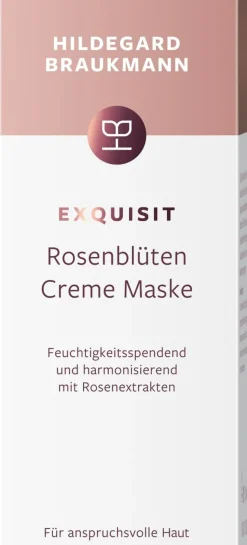 Rosenblüten Creme Maske