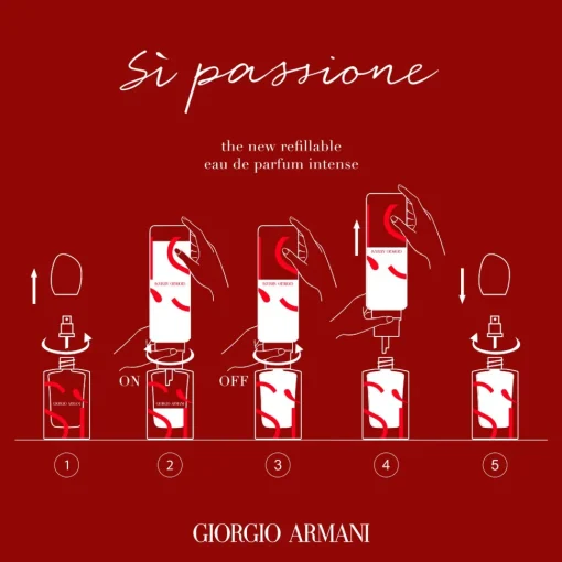 Sì Passione Eau de Parfum Intense (Refillable)