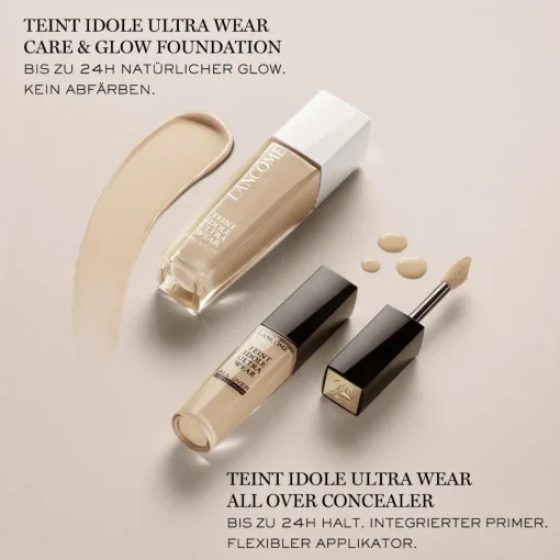 Teint Idôle Ultra Wear Care & Glow Foundation