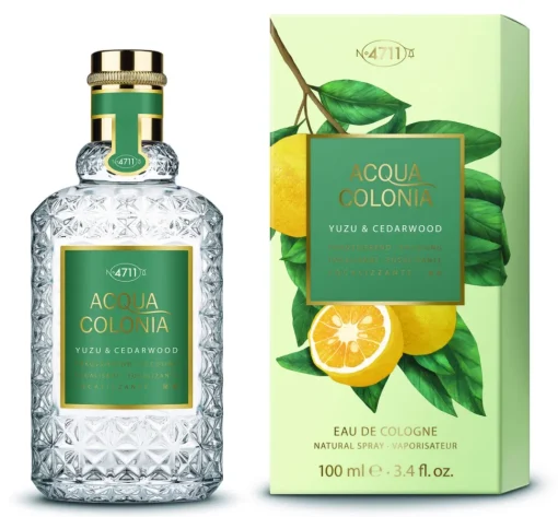 Yuzu & Cedarwood Eau de Cologne Natural Spray